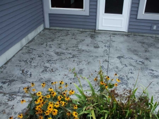 Slate Stained Concrete The Villages Florida | GulfCoast Artistic Concrete